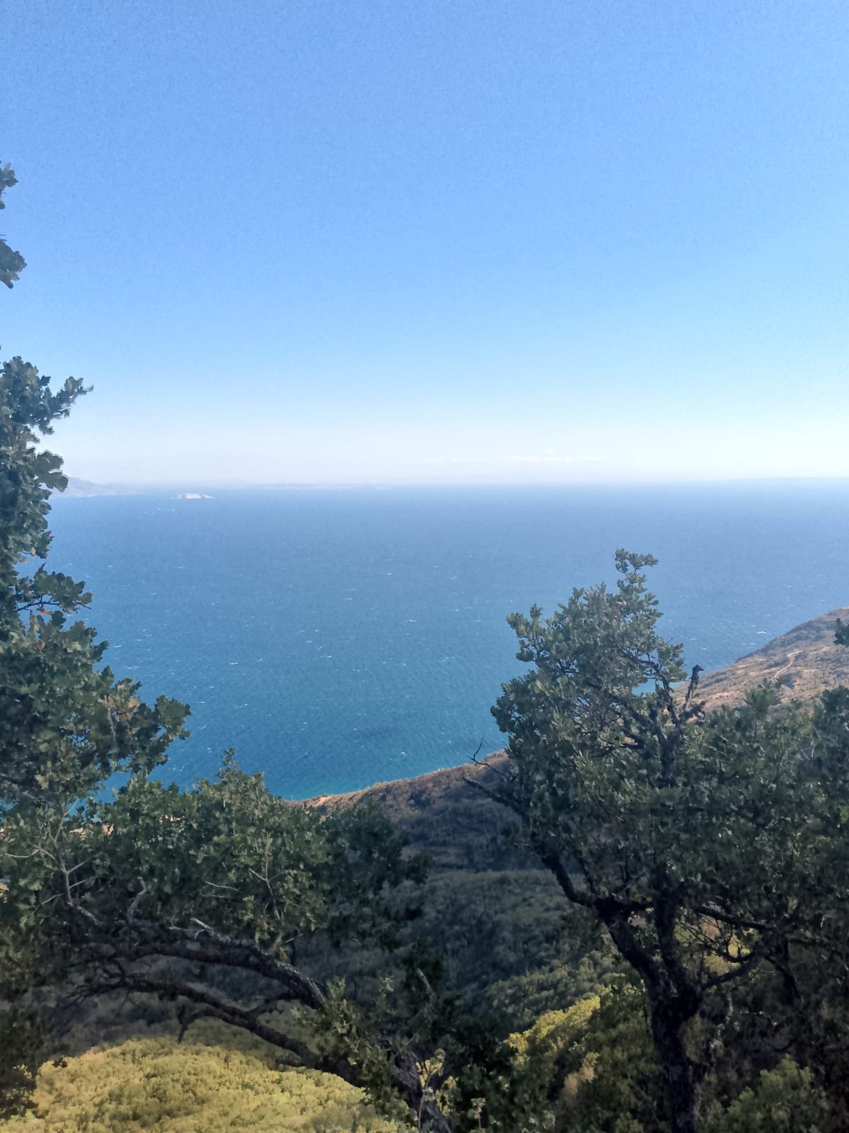 Sea and hills